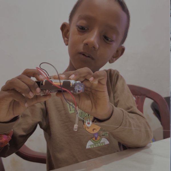 kids smiling with their instructor